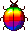 animated rainbow ladybug anicocci.gif